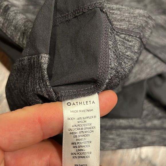 Athleta excursion skort skirt with pockets size small Heather grey EUC - Picture 4 of 7